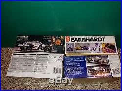 4 Vintage 80's/90's, 3 Sealed, Earnhardt NASCAR Model Kits, AMT #8046 T-Bird, Lumina