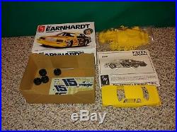 4 Vintage 80's/90's, 3 Sealed, Earnhardt NASCAR Model Kits, AMT #8046 T-Bird, Lumina