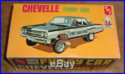 50 year old AMT 1965 Chevelle TIME MACHINE altered wheelbase FUNNY CAR unbuilt