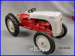50+ year old AMT Ford 8N Tractor 9 long 1/12 Scale plastic promo original box