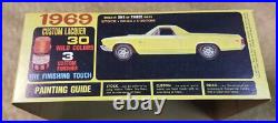 51 year old AMT 1969 SS396 El Camino 3in1 customizing kit- MINT MINT unbuilt