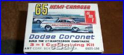 54 year old AMT 1965 Dodge Coronet 3in1 Ramchargers HEMI CHARGER 100% & unbuilt