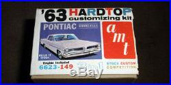 55 year old AMT 1963 Pontiac Bonneville 3in1 customizing kit 100% & unbuilt MINT