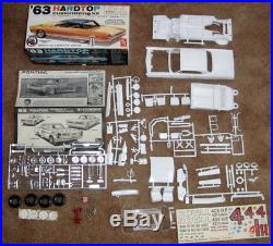 55 year old AMT 1963 Pontiac Bonneville 3in1 customizing kit 100% & unbuilt MINT