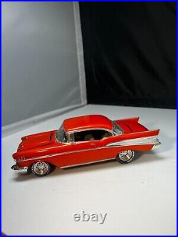 57 Chevy Prostreet Orange Model Car