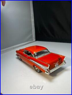 57 Chevy Prostreet Orange Model Car