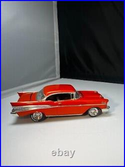 57 Chevy Prostreet Orange Model Car