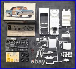 58 year old AMT 1961 Ford Galaxie Convertible 3in1 kit unbuilt complete