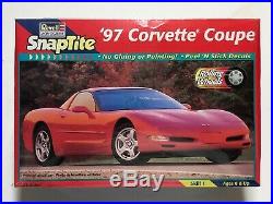 5 Sealed Revell/Monogram & AMT/ERTL'97 and'98 Corvette 1/25 Plastic Model Kits