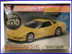 5 Sealed Revell/Monogram & AMT/ERTL'97 and'98 Corvette 1/25 Plastic Model Kits