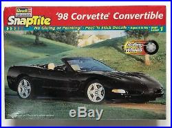 5 Sealed Revell/Monogram & AMT/ERTL'97 and'98 Corvette 1/25 Plastic Model Kits