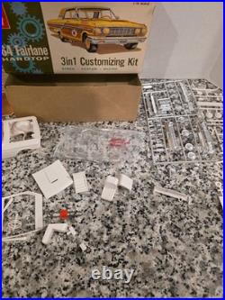 64 Fairlane Hardtop 500 1964 1/25 Model Kit AMT Vintage MIB Some Started