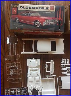 65 Olds Dynamic 88 Hardtop Vintage AMT 1/25 Kit Unbuilt 5025 150 Oldsmobile 1965