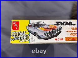 68 Firebird 400 Amt Matchbox Street Magic Snap Fit Model Kit Rare Vintage
