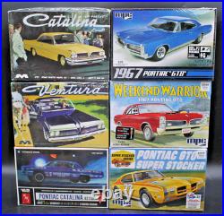 6pc New MPC AMT PONTIAC GTO CATALINA VENTURA 1/25 Model Kit