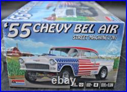 6pc Sealed New 1/25 Model Kits 1955 CHEVY BEL-AIR Sedan 2 in 1 AMT MONOGRAM