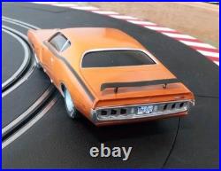71 Dodge Charger R/T 1/24 AMT SLOT CAR KIT Built With H&R Upgrades. LOOK