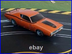 71 Dodge Charger R/T 1/24 AMT SLOT CAR KIT Built With H&R Upgrades. LOOK