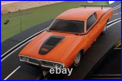 71 Dodge Charger R/T 1/24 AMT SLOT CAR KIT Built With H&R Upgrades. LOOK
