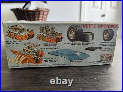 72Corvette Convertible Model Kit By AMT 1/25th Scale