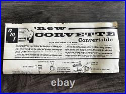 72Corvette Convertible Model Kit By AMT 1/25th Scale