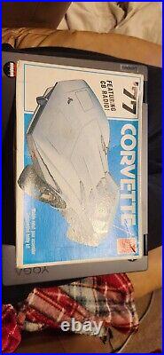 77 Corvette CB Radio AMT 125 Model Kit MIB Box Sealed bag