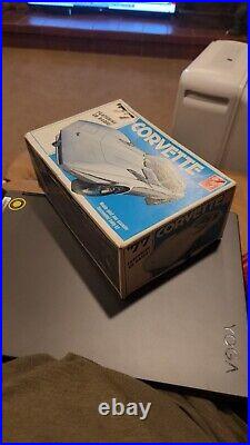 77 Corvette CB Radio AMT 125 Model Kit MIB Box Sealed bag