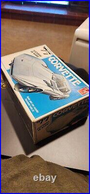 77 Corvette CB Radio AMT 125 Model Kit MIB Box Sealed bag