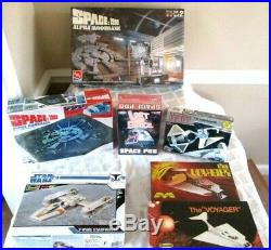 7- Space-sci-fi- Spacecraft Model Kits- Space 1999- Lost In Space- Star Wars Toy