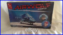 AIRWOLF Helicopter 6680-10EO 1/48th scale amt ERTL model kit