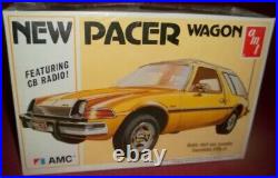 AMC Pacer Wagon Vintage Model Kit AMT Factory Sealed CB Radio Mag Wheels T484