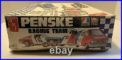 AMC Penske Racing Team AMT Model Kit Model Kit Matador Chevy Van & Trailer 125