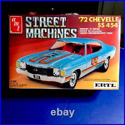 AMTERTL'72 Chevy Chevelle SS 454 Street Machine1/25#6536 F/S kit rare1983 Last 1