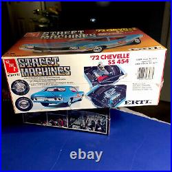 AMTERTL'72 Chevy Chevelle SS 454 Street Machine1/25#6536 F/S kit rare1983 Last 1