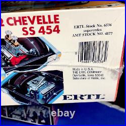 AMTERTL'72 Chevy Chevelle SS 454 Street Machine1/25#6536 F/S kit rare1983 Last 1