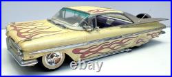 AMT 125 1959 Chevrolet Impala Lowrider John Klaver Collection Built Model Kit
