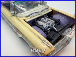 AMT 125 1959 Chevrolet Impala Lowrider John Klaver Collection Built Model Kit