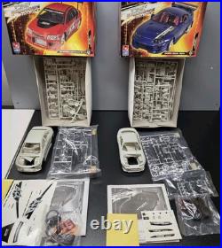 AMT 125 Fast & Furious Model Kit Lot Mitsubishi Lancer Evolution & Veilside