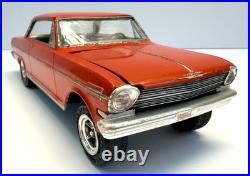 AMT 125 Scale 1964 Chevrolet Nova SS Gasser John Klaver Pro-Built Model Kit