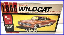 AMT 125 Scale 1966 Buick Wildcat Vintage Original Sealed Inside Boxed Model Kit
