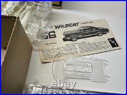 AMT 125 Scale 1966 Buick Wildcat Vintage Original Sealed Inside Boxed Model Kit