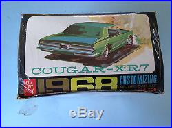 AMT 125 Scale 1968 Mercury Cougar Annual Kit Sealed