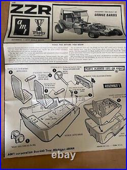 AMT 125 Scale ZZR SPY ROD GEORGE BARRIS Customizing Model Kit As Is! Complete
