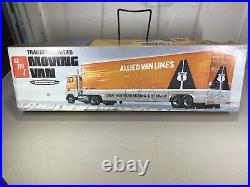 AMT 125 #T564 Trailmobile/Allied Moving Van Unbuilt Open Box Original Issue