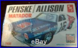 Amt #12 Penske Bobby Allison Matador Original Issue Autographed Sealed