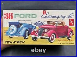 AMT 149 #14 1936 FORD STOCK ROADSTER/CHOPPED COUPE ORIGINAL VINTAGE KIT 1/25 McM