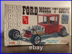 AMT 1925 Ford Model T Coupe Street Rods Model Kit 1970s Factory Sealed