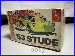 AMT 1953 STUDEBAKER GASSER CARTOON Gasser 1/25 T245 200 Model Car Kit Vintage