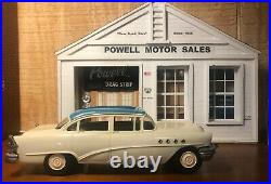 AMT 1955 BUICK ROADMASTER 4 DR SEDAN BLUE/CREAM PROMO 1/25 Scale ORIGINAL BOX