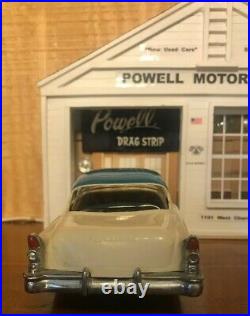 AMT 1955 BUICK ROADMASTER 4 DR SEDAN BLUE/CREAM PROMO 1/25 Scale ORIGINAL BOX